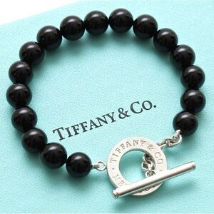 Tiffany & Co. Black Onyx Silver Jewelry